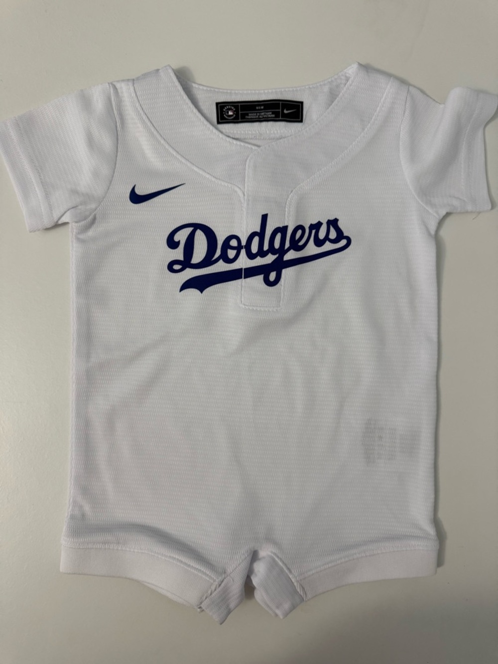 Nike White Infant DODGERS Jersey